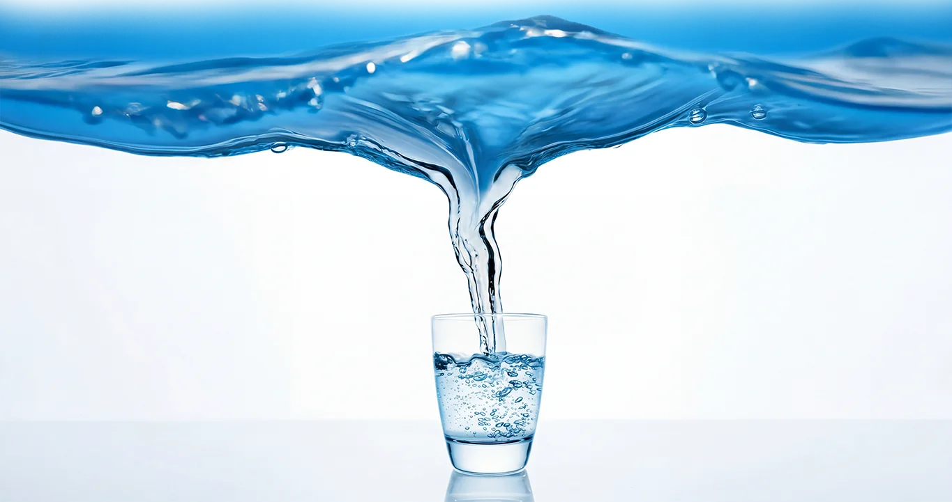 Pure Water Cup Background