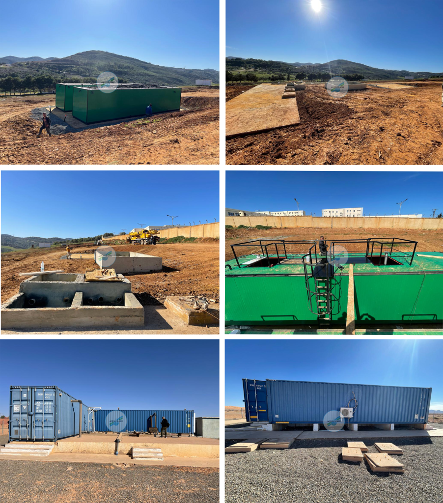 Station d'osmose inverse conteneurisée votre partenaire pour des solutions de traitement d'eau sur mesure. algerie