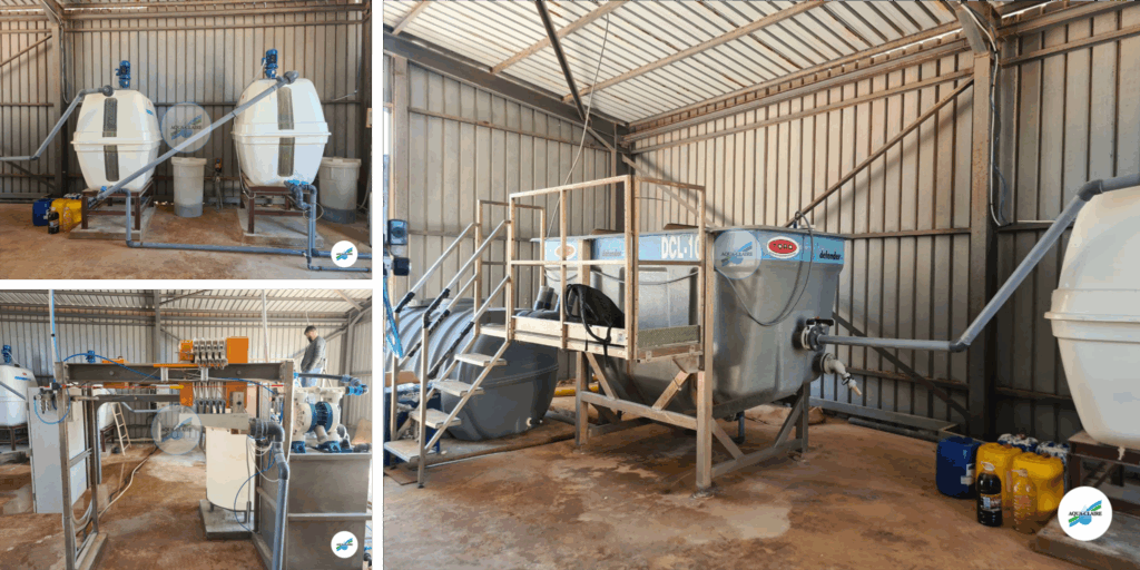 Station d'epuration de rejets iindustrielle AquaClaire, votre partenaire pour des solutions de traitement d'eau sur mesure.