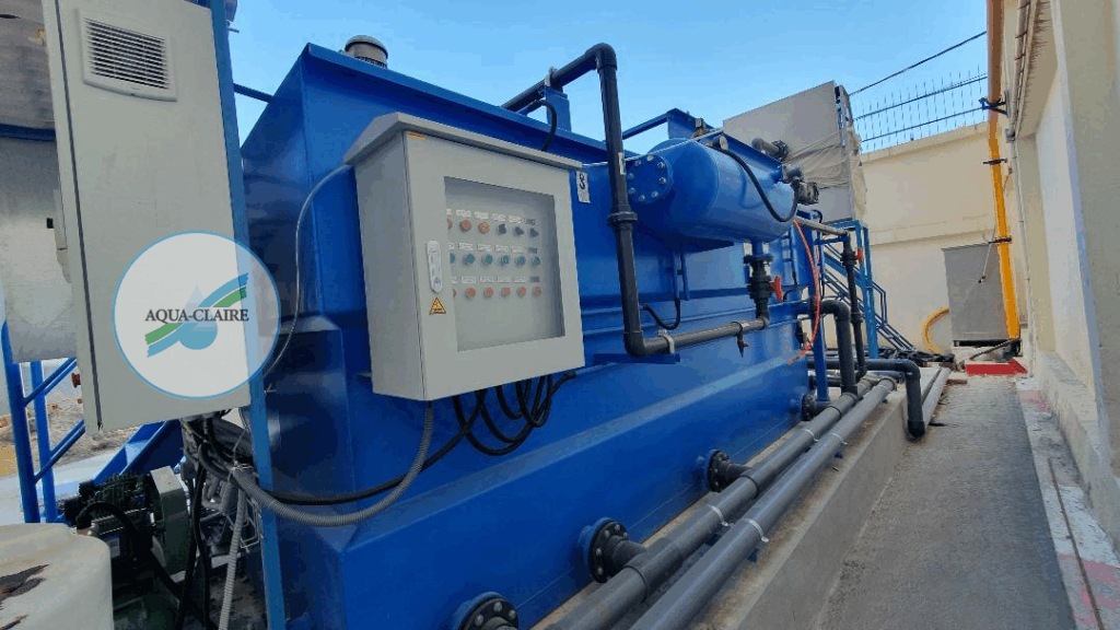 l’installation d’une station de traitement des rejets industriels AquaClaire, votre partenaire pour des solutions de traitement d'eau sur mesure.